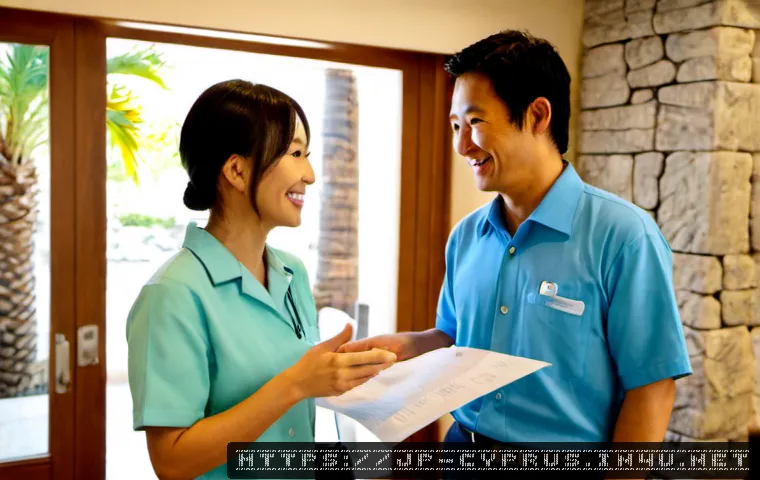 키프로스에서 영어 사용 가능성 - Photorealistic travel scene in Cyprus, a Japanese adult traveler speaking comfortably with a friendl...